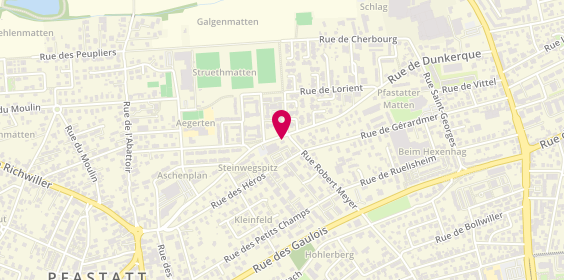 Plan de ALLEMANG Nadège, 32 Rue de Kingersheim, 68120 Pfastatt