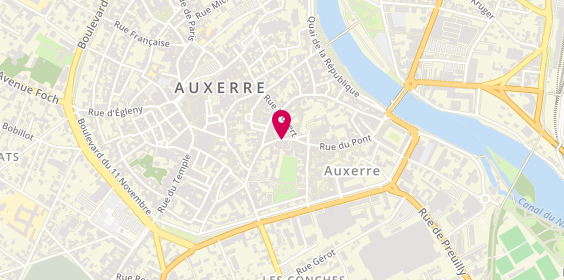 Plan de DA Cruz Ludivine, 14 Bis Rue du Pont, 89000 Auxerre
