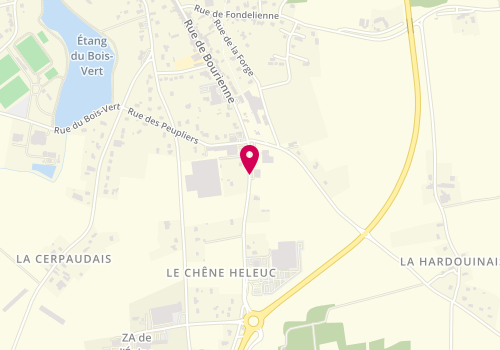 Plan de BRIDIER Armel, 1 Rue Chene Heleuc, 56910 Carentoir