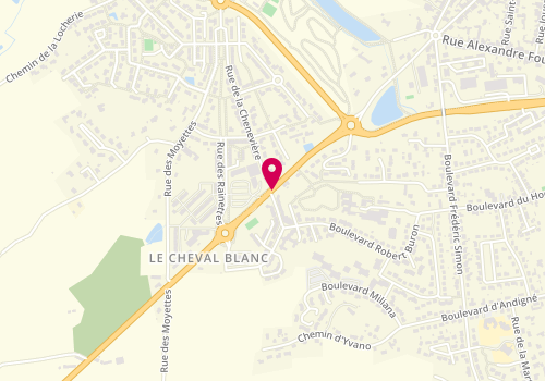 Plan de BILHEUX Estelle, 1 Avenue Eric Tabarly, 53200 Château-Gontier-sur-Mayenne