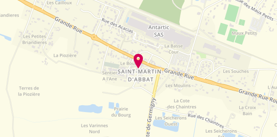 Plan de BOULLARD Perrine, 6 Place du Vieux Puits, 45110 Saint-Martin-d'Abbat