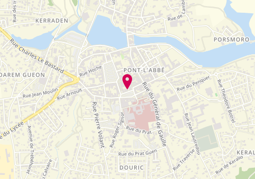 Plan de NÉDELEC Renda, 15 Quartier Vallou, 29120 Pont-l'Abbé