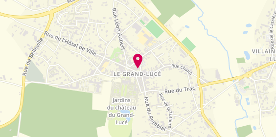 Plan de APPRIOU Sandie, 2 Place de la Republique, 72150 Le Grand-Lucé
