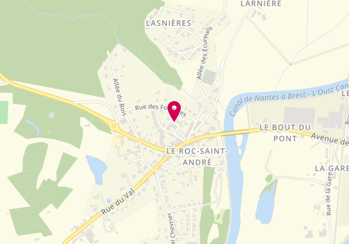 Plan de BOISBRAS Maëlle, 2 Ter Rue du Clos Saint Brieuc, 56460 Val d'Oust