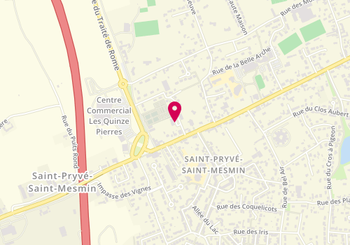 Plan de GEISEN Emeric, 6 Rue du Ponceau, 45750 Saint-Pryvé-Saint-Mesmin