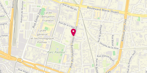 Plan de DELTEIL Karine, 89 Q Rue du Faubourg Saint Vincent, 45000 Orléans