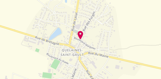Plan de BELLIER Magali, 28 Bis Rue des Forges, 53360 Quelaines-Saint-Gault