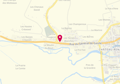 Plan de PROUST Stéphanie, 24 Route de Saint Firmin des Bois, 45220 Château-Renard