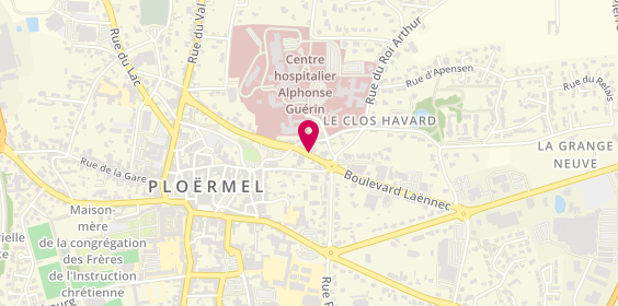 Plan de BOCLAUD Noémie, 47 Boulevard Laennec, 56800 Ploërmel