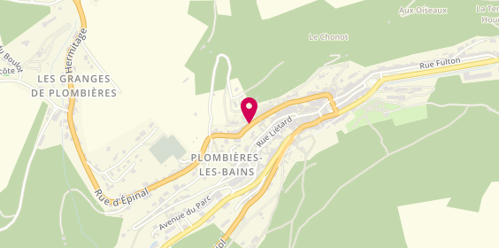 Plan de BELLER Aurore, 62 Avenue Duc Leopold, 88370 Plombières-les-Bains