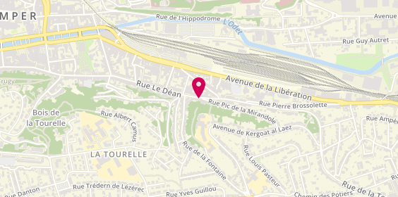 Plan de LE DREFF Marine, 7 Rue Saint Julien, 29000 Quimper