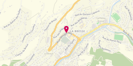 Plan de ANTOINE Anne Elodie, 12 Rue Mougel Bey, 88250 La Bresse