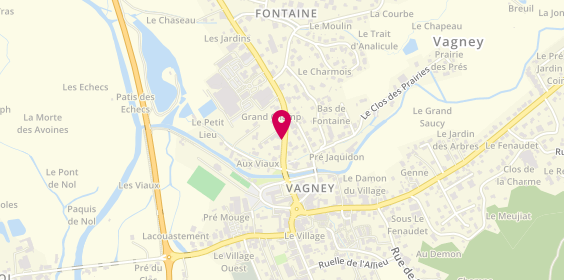 Plan de BROGGI Charlotte, 1 Rue du General de Gaulle, 88120 Vagney