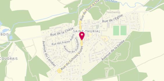 Plan de BOSCHER Séverine, 17 Rue du Schiste Violet, 35310 Saint-Thurial