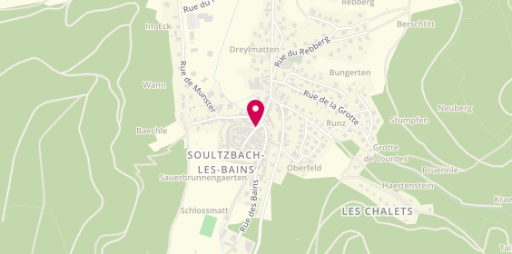 Plan de MONHARDT Sophie, 2 A Grand Rue, 68230 Soultzbach-les-Bains