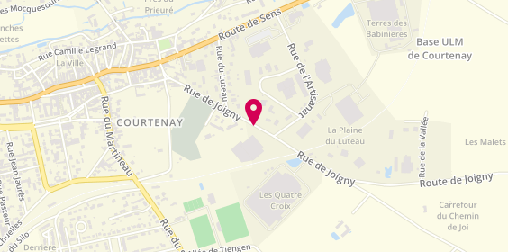 Plan de MOTTA Agnès, 22 Route de Joigny, 45320 Courtenay
