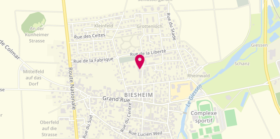 Plan de CHESSA Cédric, 5 Place Georges Lasch, 68600 Biesheim