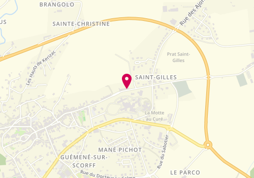Plan de MILLET Armelle, 80 Rue Emile Maze, 56160 Guémené-sur-Scorff