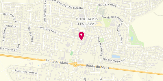 Plan de BLU Mylène, 24 Rue du Maine, 53960 Bonchamp-lès-Laval
