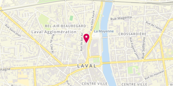 Plan de LEROY Magali, 35 Allée du Vieux Saint Louis, 53000 Laval