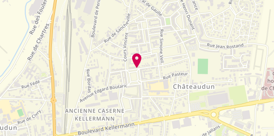 Plan de POULLIN Cinthia, 8 Bis Place de la Liberte, 28200 Châteaudun