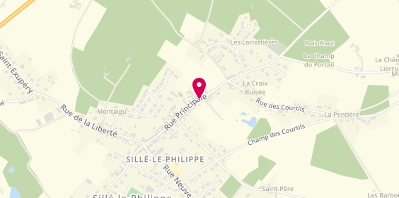 Plan de BUET Gaëlle, 3 Ter Rue Principale, 72460 Sillé-le-Philippe