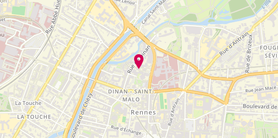 Plan de PIPART Aurélie, 29 Square de la Rance, 35000 Rennes