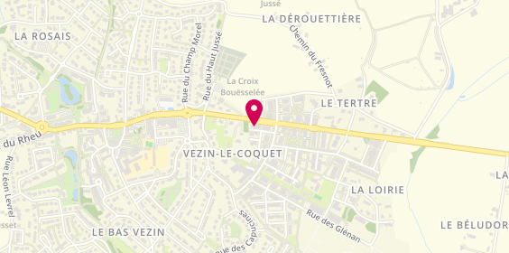 Plan de BERNARD Patricia, 2 Bis Rue d'Ouessant, 35132 Vezin-le-Coquet