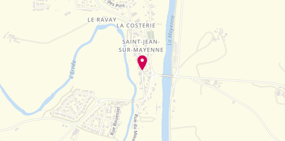 Plan de GASSEAU Christine, 12 Rue Maurice Courcelle, 53240 Saint-Jean-sur-Mayenne