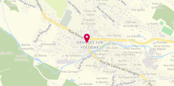 Plan de BERNARD Xavier, 6 Rue de Lattre de Tassigny, 88640 Granges-Aumontzey
