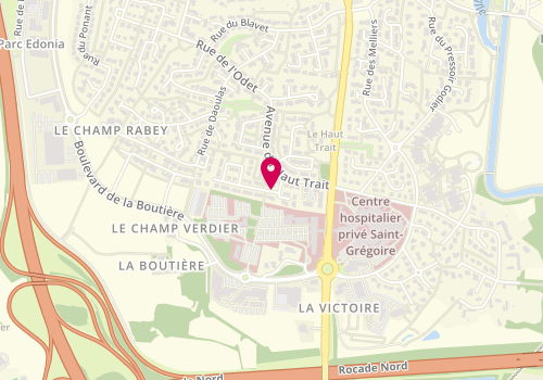 Plan de TANCRAY Isabelle, 2 Rue de la Pree, 35760 Saint-Grégoire