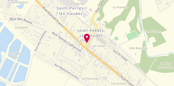 Plan de FORNONI Zélie, 10 Rue Georges Furier, 10260 Saint-Parres-lès-Vaudes
