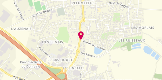 Plan de BOHUON Olivier, 2 Rue de la Fontaine, 35137 Pleumeleuc