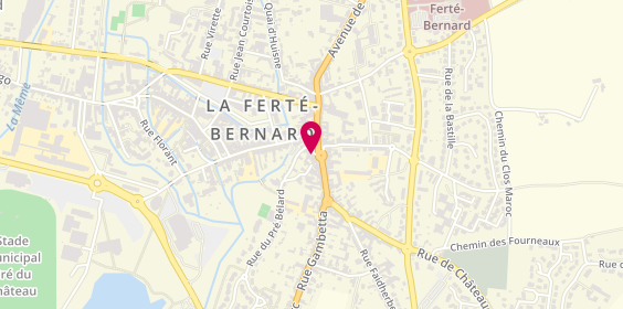 Plan de MAUPAY FORTINEAU Emmanuelle, 10 Place Ledru-Rollin, 72400 La Ferté-Bernard