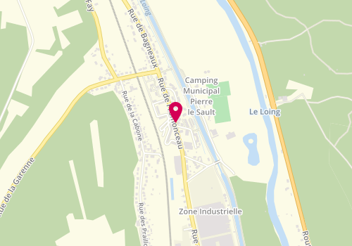 Plan de CROIX Catherine, 32 Rue de Fromonceau, 77167 Bagneaux-sur-Loing
