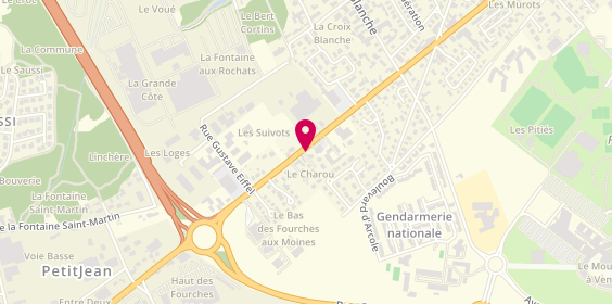 Plan de BARBIER Maude, 77 Route d'Auxerre, 10120 Saint-André-les-Vergers