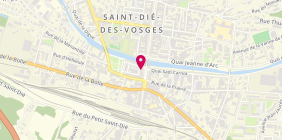 Plan de JACQUES Gaëlle, 3 Rue Martin Waldseemuller, 88100 Saint-Dié-des-Vosges