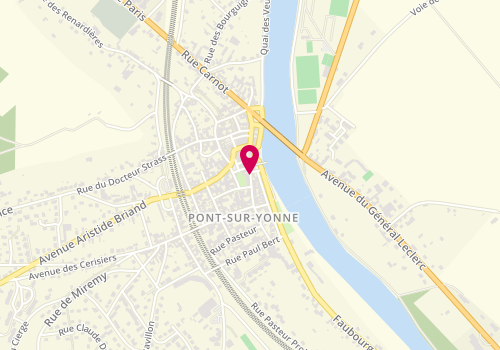Plan de DOLO Catherine, 26 Rue des Tuileries, 89140 Pont-sur-Yonne
