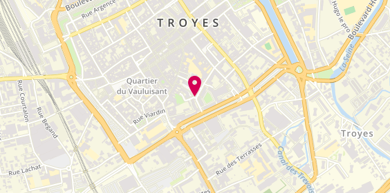 Plan de GILLOT Sébastien, 5 Place Jean de Mauroy, 10000 Troyes