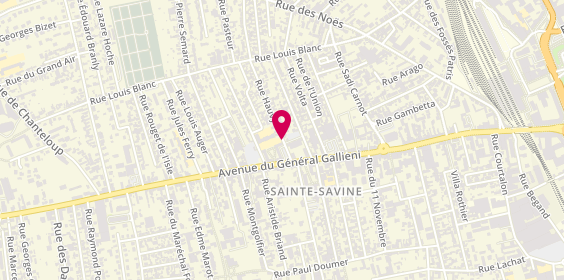 Plan de SAUSY Virginie, 3 Bis Rue Louis Hauvy, 10300 Sainte-Savine