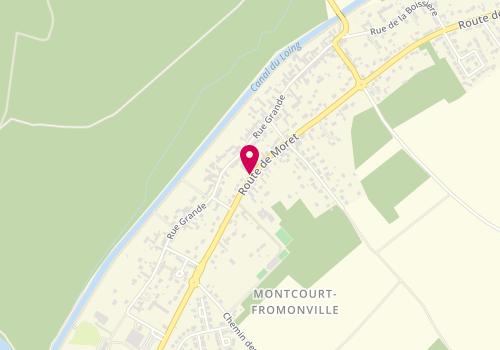 Plan de GOUILLOU Diane, 25 Route de Moret, 77140 Montcourt-Fromonville