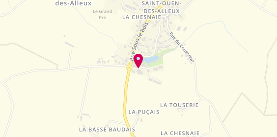 Plan de BESNARD Nathalie, 4 Rue du Docteur Gorvel, 35140 Saint-Ouen-des-Alleux