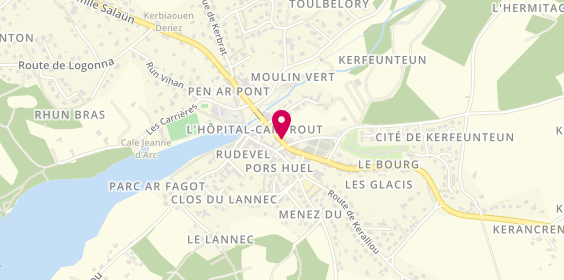 Plan de BOLAINGUE Daniel, 66 Rue Emile Salaün, 29460 Hôpital-Camfrout
