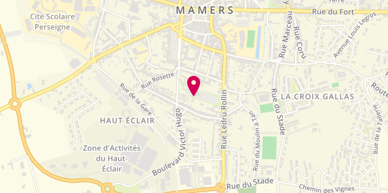 Plan de ANDRY Virginie, Place Caillaux, 72600 Mamers