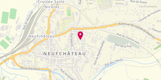 Plan de CAPITAINE-ROUSSELLE Karine, 24 Rue Sainte Marie, 88300 Neufchâteau