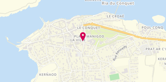 Plan de FEODOROFF Cécile, Place Charles Minguy, 29217 Le Conquet