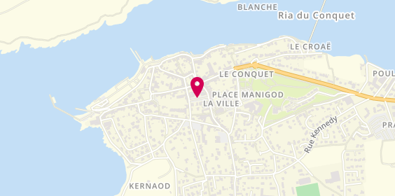 Plan de ABALLEA Véronique, 7 Place Llandeilo, 29217 Le Conquet