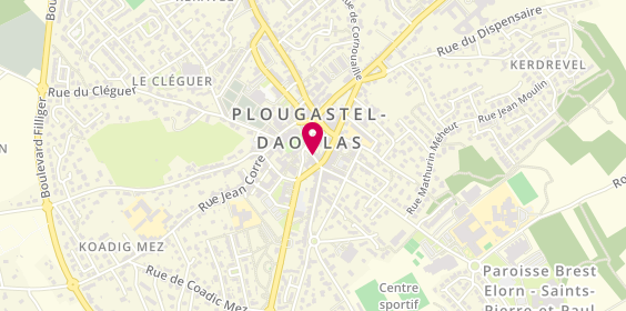 Plan de FORICHER Yolan, 13 Rue de la Mairie, 29470 Plougastel-Daoulas