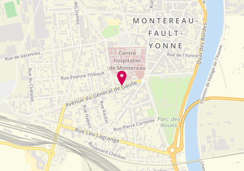 Plan de LOMET Charlotte, 20 Avenue du General de Gaulle, 77130 Montereau-Fault-Yonne