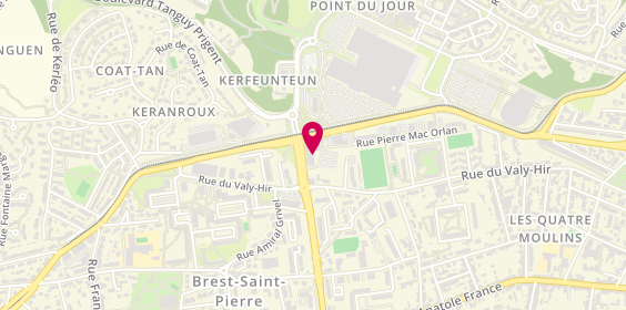 Plan de CRIQUET Annaïg, 33 Rue Emile Rousse, 29200 Brest